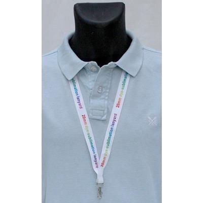 10MM FULL COLOUR PRINTED SMOOTH POLYESTER LANYARD