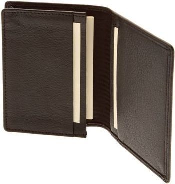 BUSINESS CARD HOLDER with Gusset in Chelsea Leather
