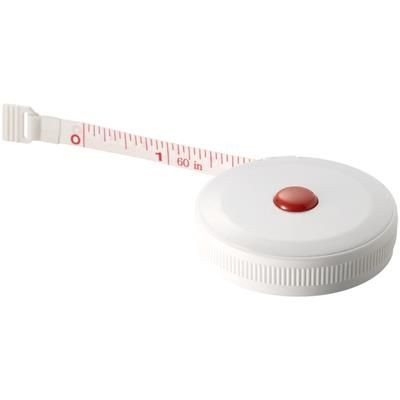 TAPE MEASURE in White Solid