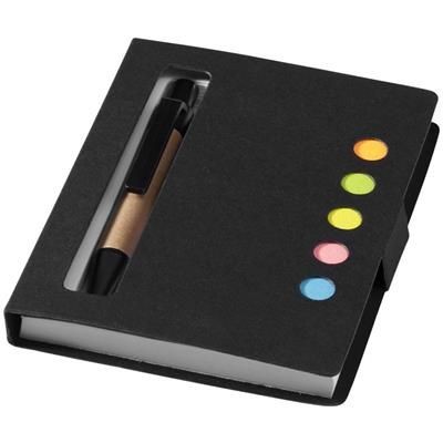 REVEAL STICKY NOTES BOOK in Black Solid
