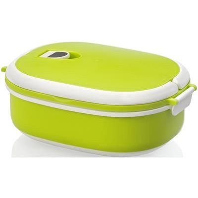 SPIGA LUNCH BOX in Green & White Solid