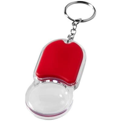 ZOOMY MAGNIFIER KEY LIGHT in Red