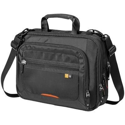 14 INCH CHECKPOINT FRIENDLY LAPTOP CASE in Black Solid