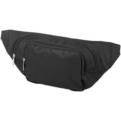 WAIST POUCH in Black Solid