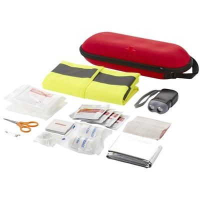 48 PIECE FIRST AID K in Red
