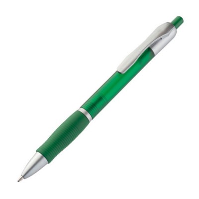 PLASTIC BALL PEN in Frosted Green