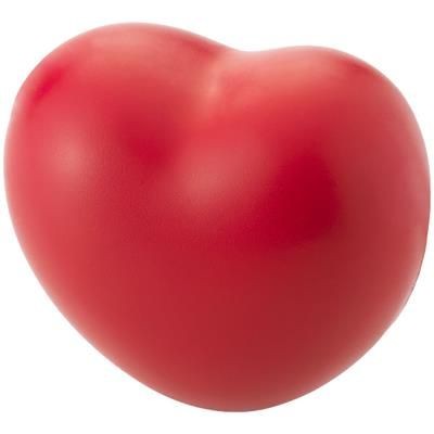 HEART SHAPE STRESS RELIEVER in Red