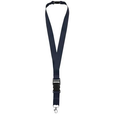 LANYARD with Detachable Buckle in Navy Blue