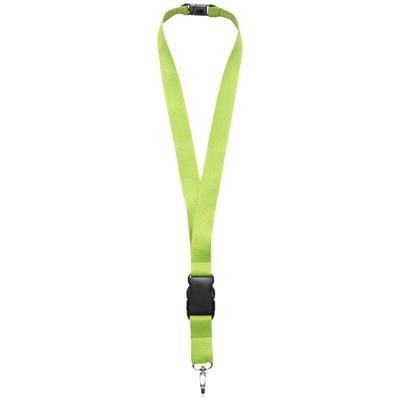 LANYARD with Detachable Buckle in Apple Green