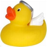ANGEL RUBBER DUCK SMALL in Yellow