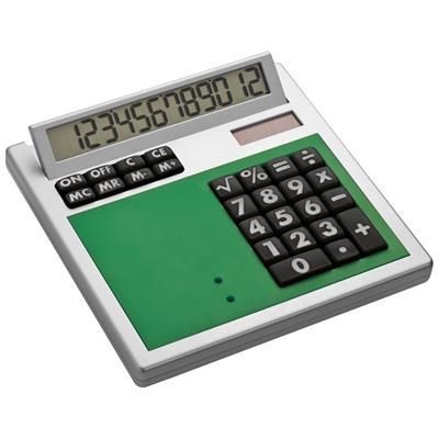 CRISMA OWN DESIGN CALCULATOR with Insert in Green