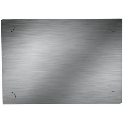 CLICK PLATE INSERT FOR CALCULATOR in Silver Stainless Steel Metal