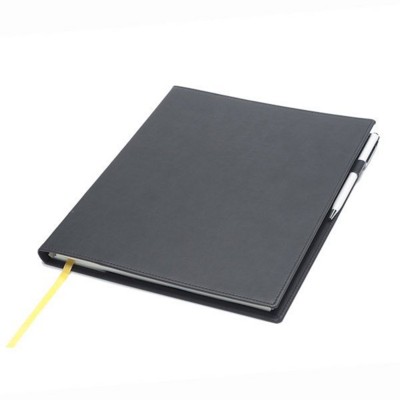 NEWHIDE QUARTO DESK NOTE BOOK WALLET with Comb Bound Note Book Insert