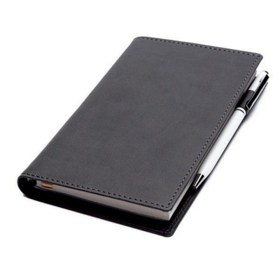 DELUXE NEWHIDE POCKET DIARY WALLET with Comb Bound Insert
