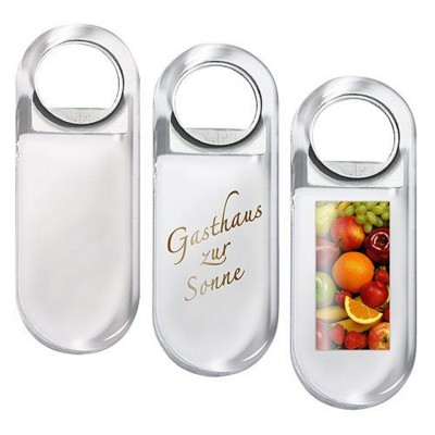 ACRYLIC BOTTLE OPENER in Clear Transparent