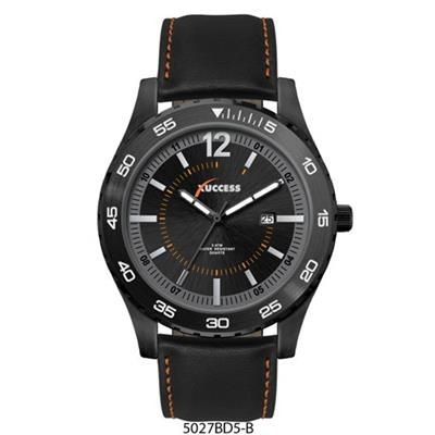 BLACK PLATED GENTS WATCH