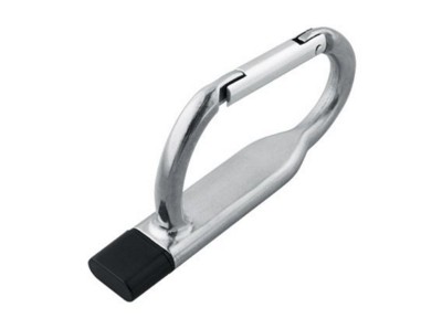 BABY CARABINER USB FLASH DRIVE MEMORY STICK in Silver