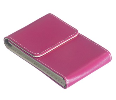 DEBUTANTE BUSINESS CARD POCKET HOLDER CASE in Pink
