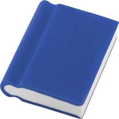 BOOK ERASER in Blue