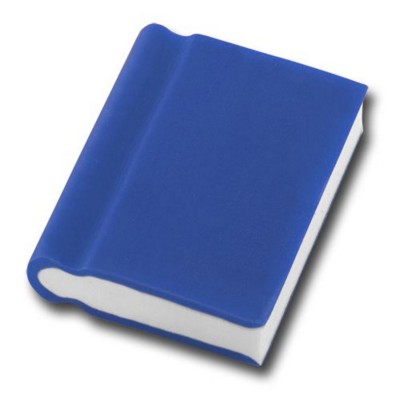 BOOK SHAPE ERASER in Blue