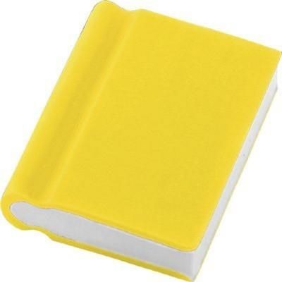 BOOK ERASER in Yellow