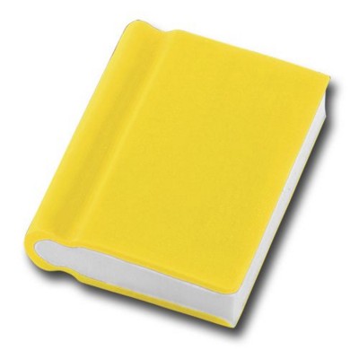 BOOK SHAPE ERASER in Yellow