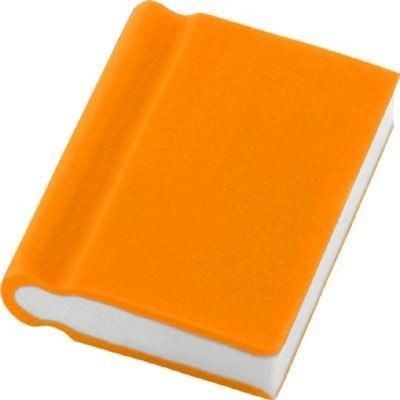 BOOK ERASER in Orange