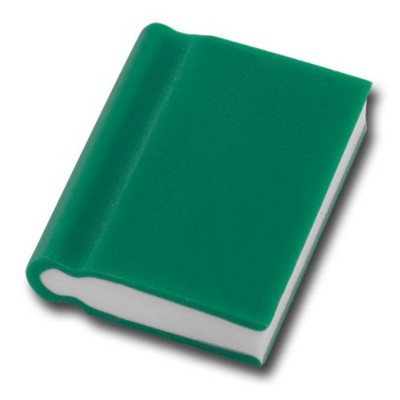 BOOK SHAPE ERASER in Green