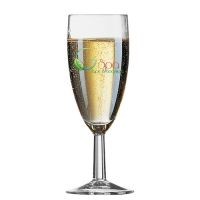 CHAMPAGNE FLUTE GLASS in Clear Transparent