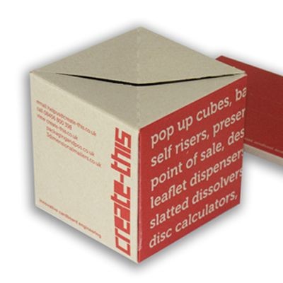 POP UP MAILING CUBE