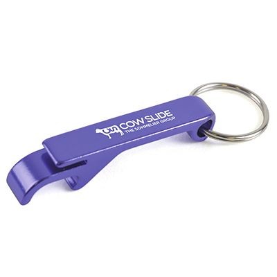 RALLI METAL BOTTLE AND CAN OPENER in Purple