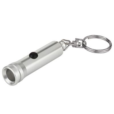 KEYRING CHAIN TORCH in Silver Metal
