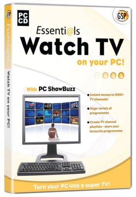 CD ROM - WATCH TV ON YOUR PC