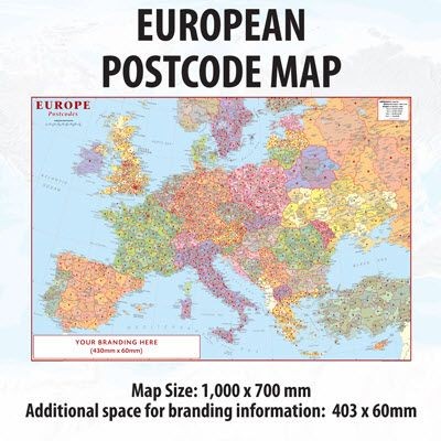 EUROPEAN POSTCODE MAP