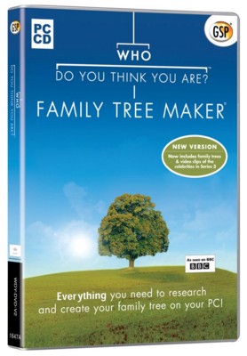 CD ROM - WHO DO YOU THINK YOU ARE FAMILY TREE MAKER