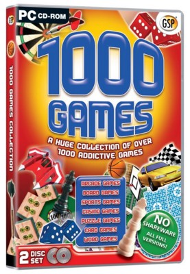 CD ROM - 1000 GAMES VOL 1