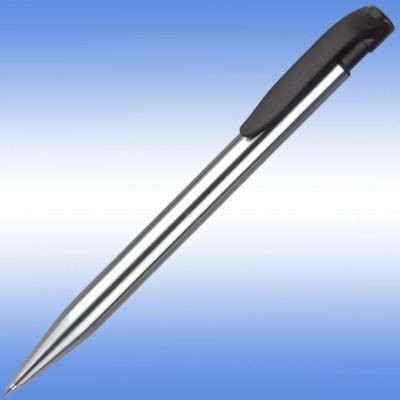 HARRIER METAL MECHANICAL PROPELLING PENCIL in Silver with Black Trim