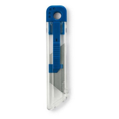 RETRACTABLE SAFETY CUTTER KNIFE in Blue