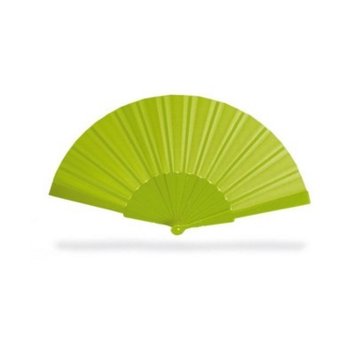 CONCERTINA HAND FAN in Lime Green