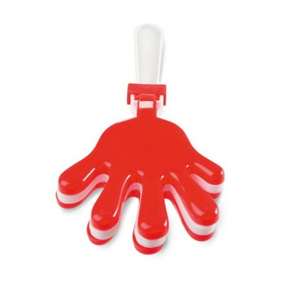 HAND CLAPPER NOISE MAKER in Red