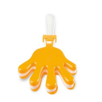 HAND CLAPPER NOISE MAKER in Yellow