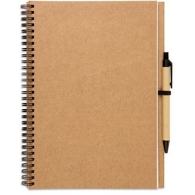 RECYCLED NOTE BOOK in Beige