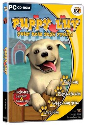 CD ROM - VIRTUAL PETS - PUPPY LUV