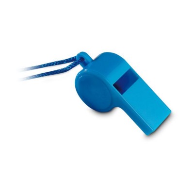 COLOURFUL TRADITIONAL SPORTS WHISTLE in Blue