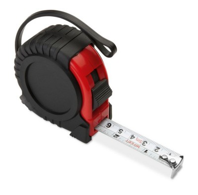 PROFESSIONAL TAPE MEASURE in Red Case