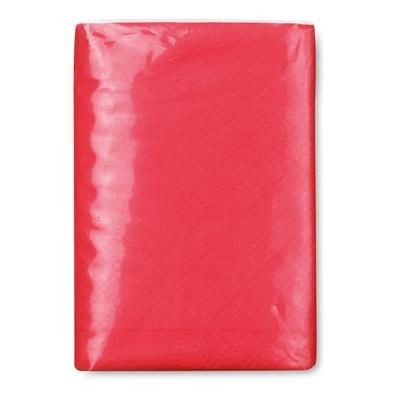 MINI TISSUE PACK 10X3 PLY in Red