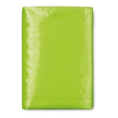 MINI TISSUE PACK 10X3 PLY in Lime