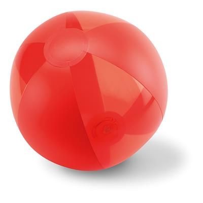 INFLATABLE BEACHBALL in Red