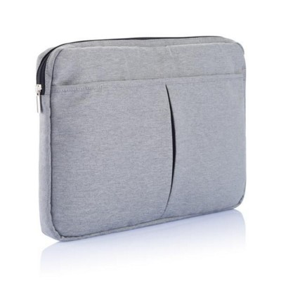 15 INCH POLYESTER LAPTOP SLEEVE in Black