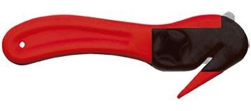 SAFETY BOX CUTTER KNIFE in Red